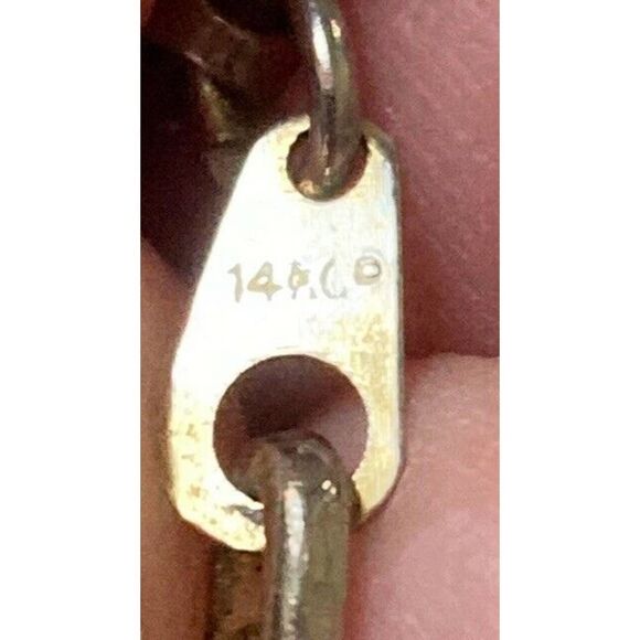 Women’s 14K Gold Plated 12” Fashion Necklace - Picture 8 of 9